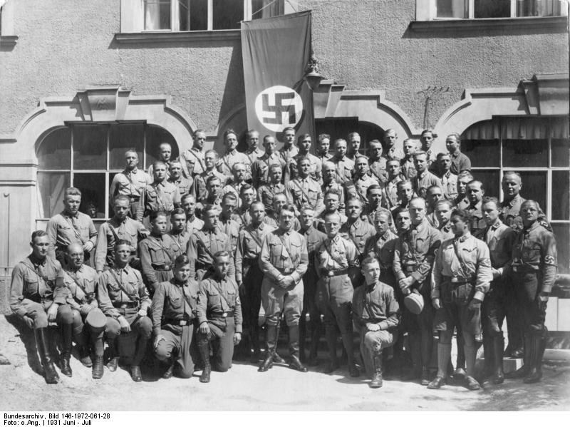 Adolf Hitler visits an SA Reichsführerschule